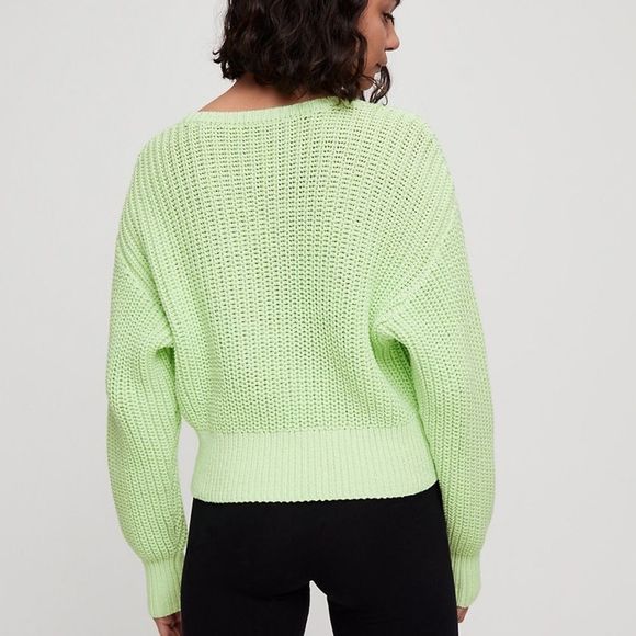 Aritzia TNA Sweater Chunky Knit Sweater Size  XS - Picture 4 of 13